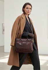 Briefcase Laptop Bag Model Mantova – Exclusive Leather Business Bag
