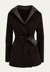Reversible Couture-Style Velour Jacket
