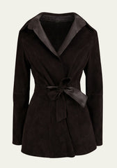 Reversible Couture-Style Velour Jacket