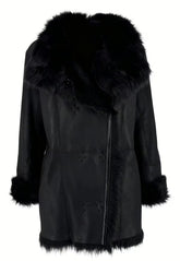 Reversible Lambskin Jacket - Grace and Softness in Movement and Form