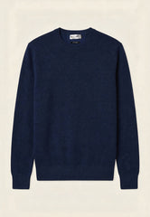 Unisex Cashmere Sweater Dark Navy - Premium Wool Sweater