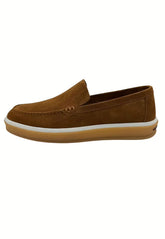 Men's Leather Loafers in Whiskey (HOL300)