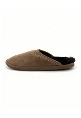 Men's Lambskin Slippers made of Suede – Merino Comfort & Non-slip Sole