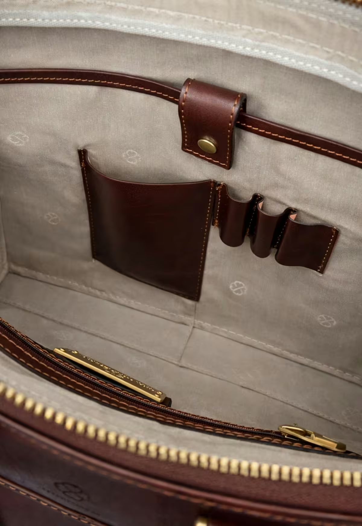 Briefcase Laptop Bag Model Mantova – Exclusive Leather Business Bag