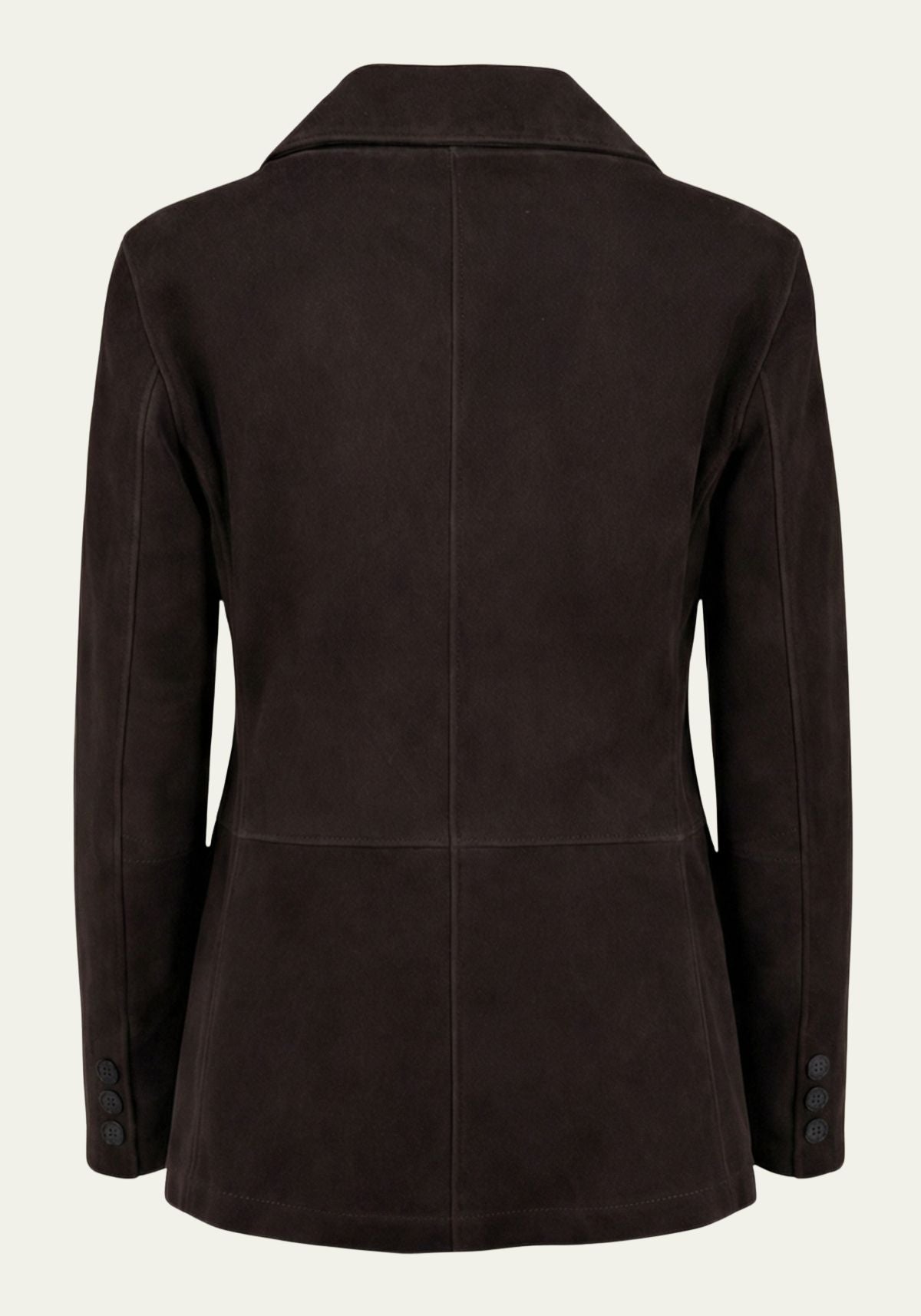 Suede blazer