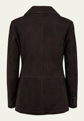 Suede blazer