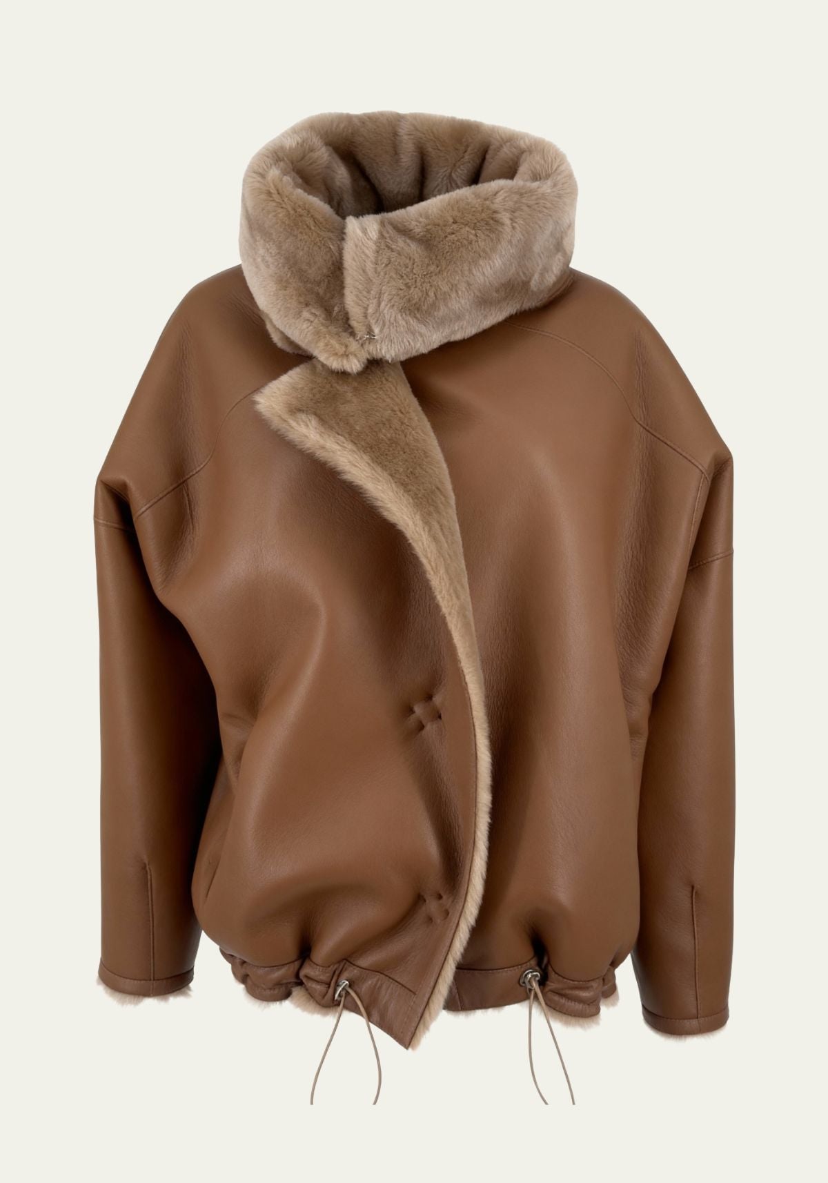 Shearling Lammfell Wendejacke Modell