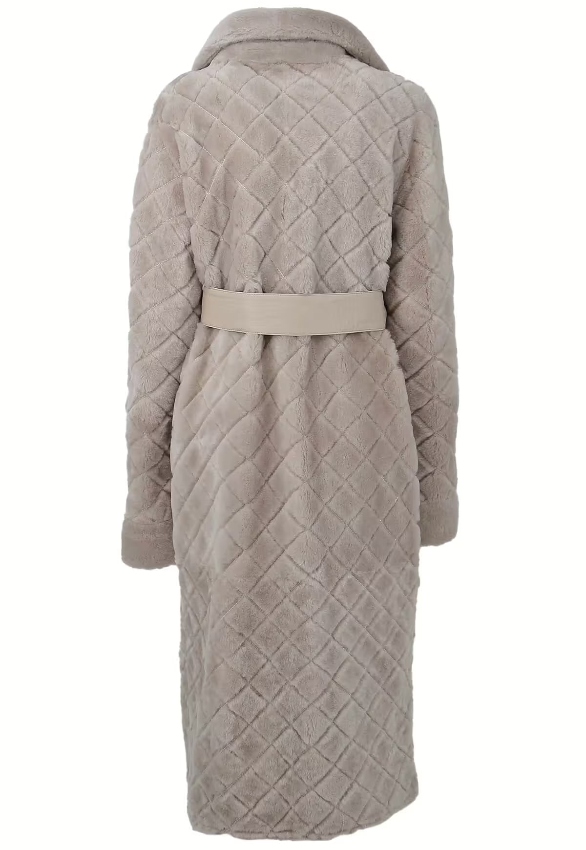Lambskin Coat Alisa - Beige