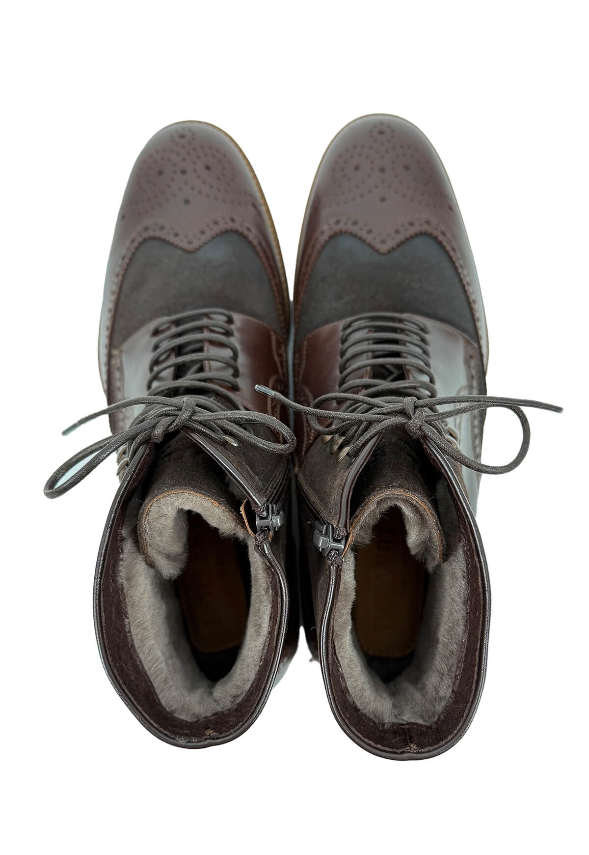 Men's Sheepskin Street Shoes Model 7821