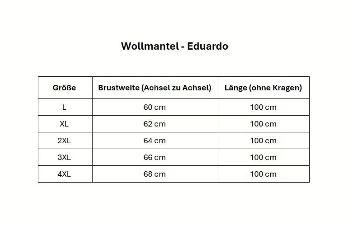 Luxus-Wendemantel Eduardo | Kaschmir & Wolle