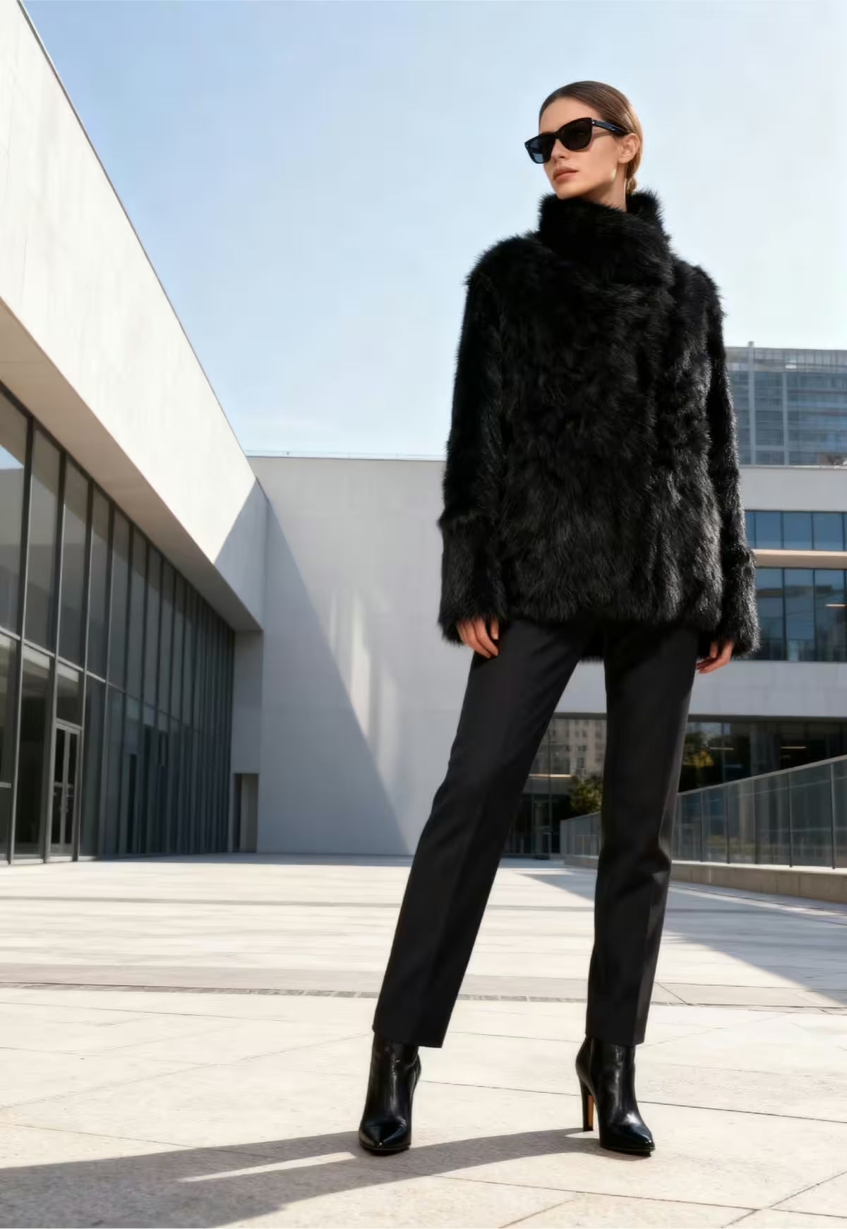 Reversible Lambskin Jacket - Grace and Softness in Movement and Form
