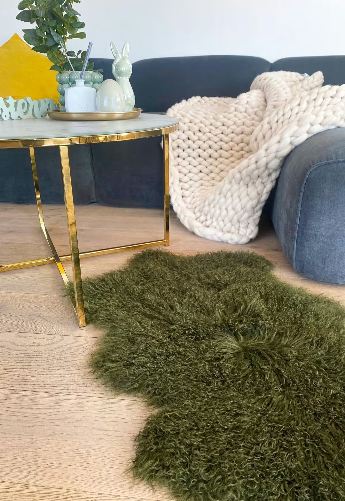 Tibetan Lambskin Green